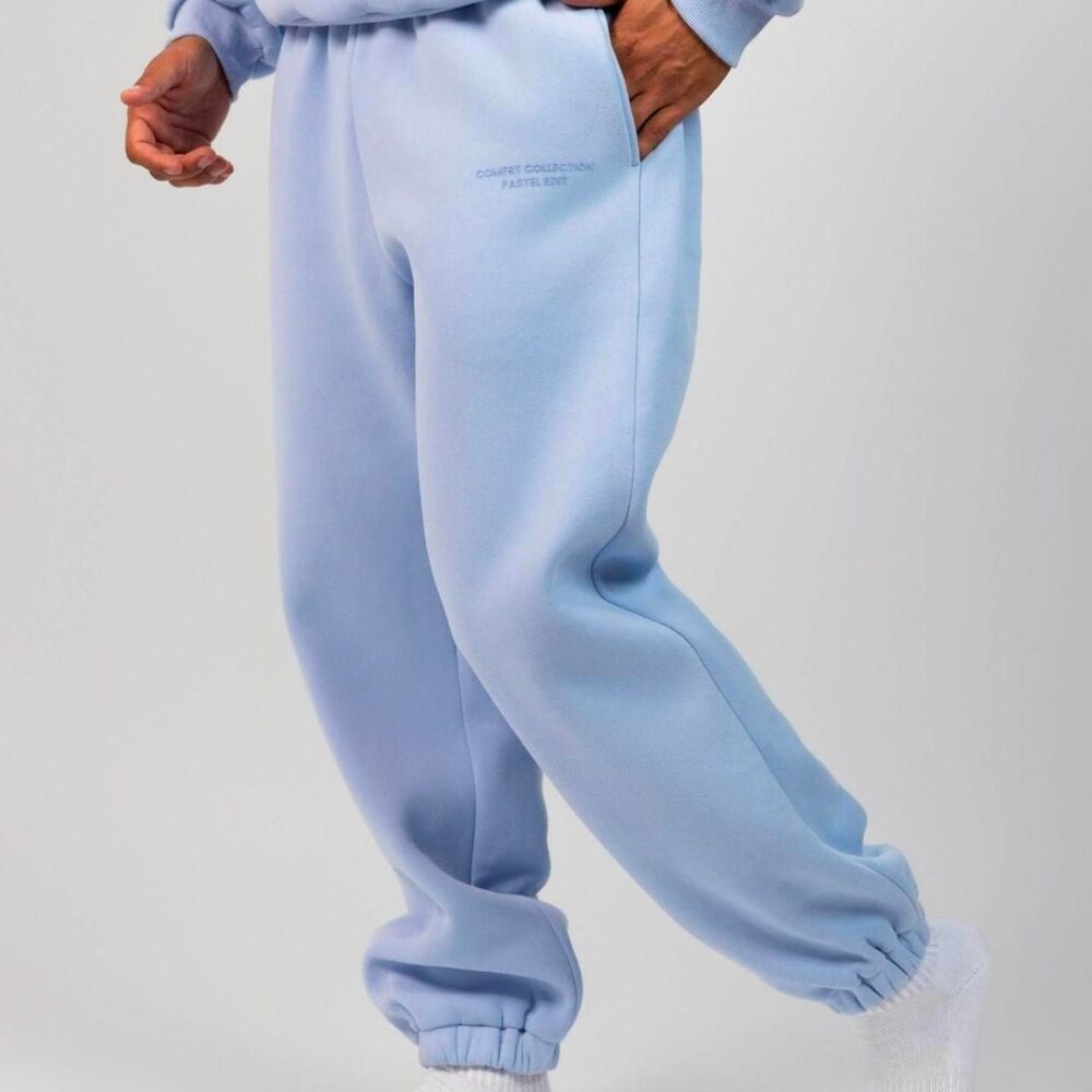 NWT COMFRT PERIWINKLE Pastel oversized sweatpants SMALL